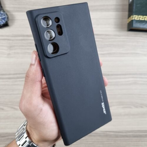 Galaxy Note 20 Ultra - Coque en Silicone Noir Originale SIMEITU