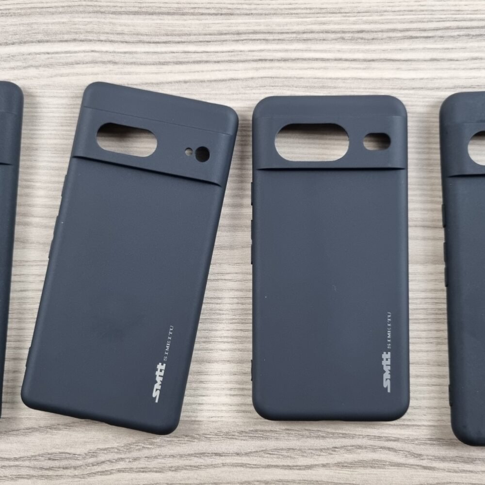 Pixel 8 - Coque en Silicone Noir Originale SIMEITU