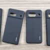 Pixel 8 Pro - Coque en Silicone Noir Originale SIMEITU