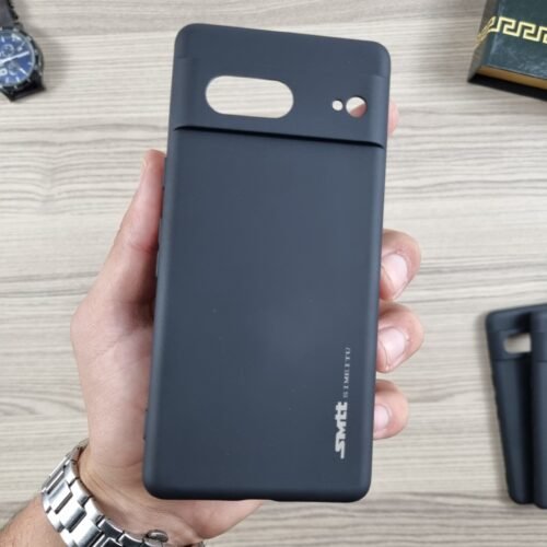Pixel 7 - Coque en Silicone Noir Originale SIMEITU