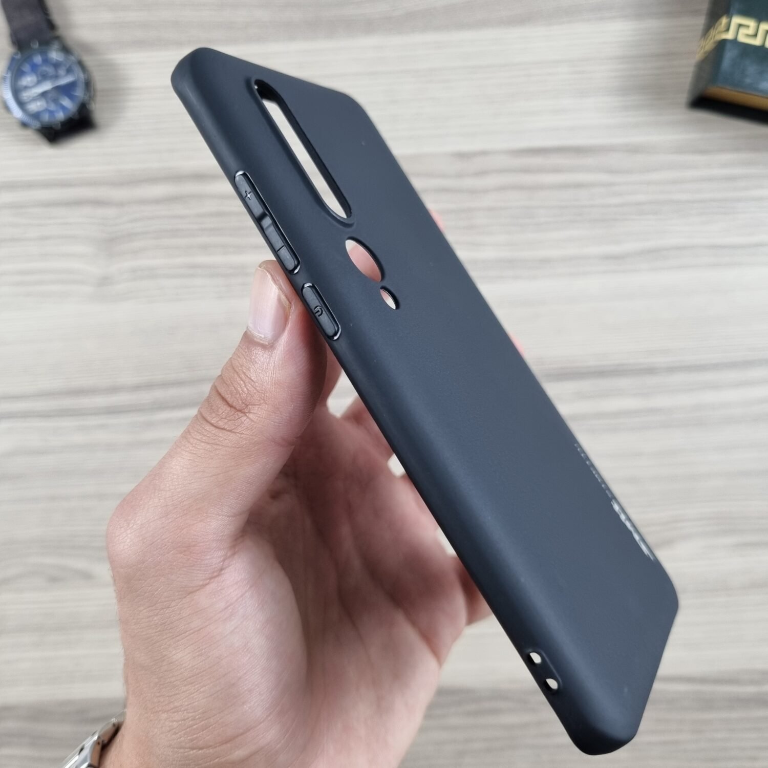 Xiaomi Mi 10 - Coque en Silicone Noir Originale SIMEITU
