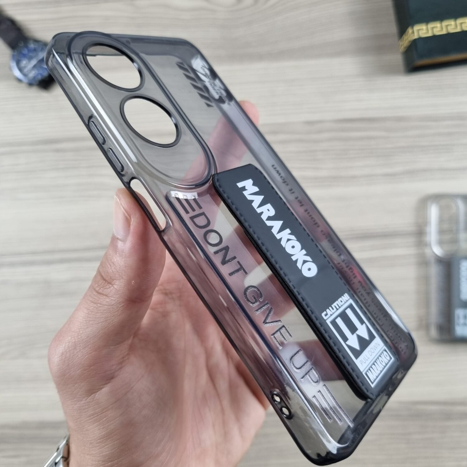 Oppo A60 4G - Coque à Sangle de Support MARAKOKO