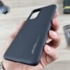 Huawei P40 Pro  - Coque en Silicone Noir Originale SIMEITU