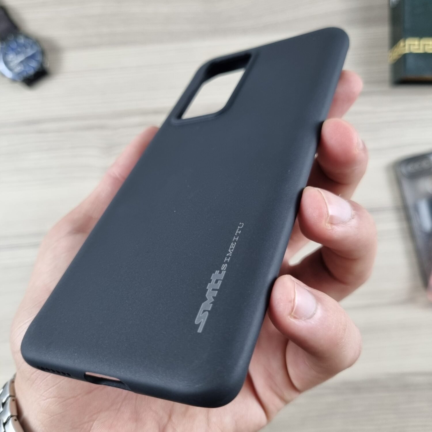 Huawei P40 Pro  - Coque en Silicone Noir Originale SIMEITU