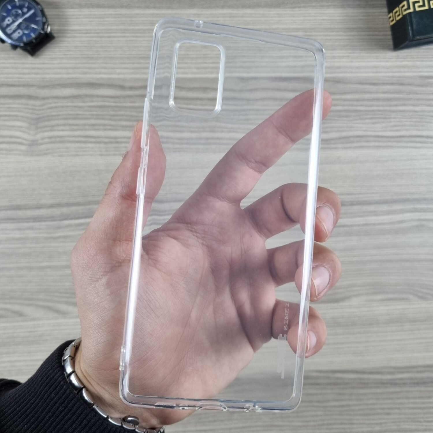 20241125_155622 Galaxy A71 5G - Coque Transparente SIMEITU