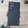 Galaxy S25 Ultra  - Coque en Silicone Noir Originale SIMEITU