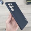 Galaxy S25 Ultra  - Coque en Silicone Noir Originale SIMEITU