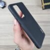 Huawei P40   - Coque en Silicone Noir Originale SIMEITU