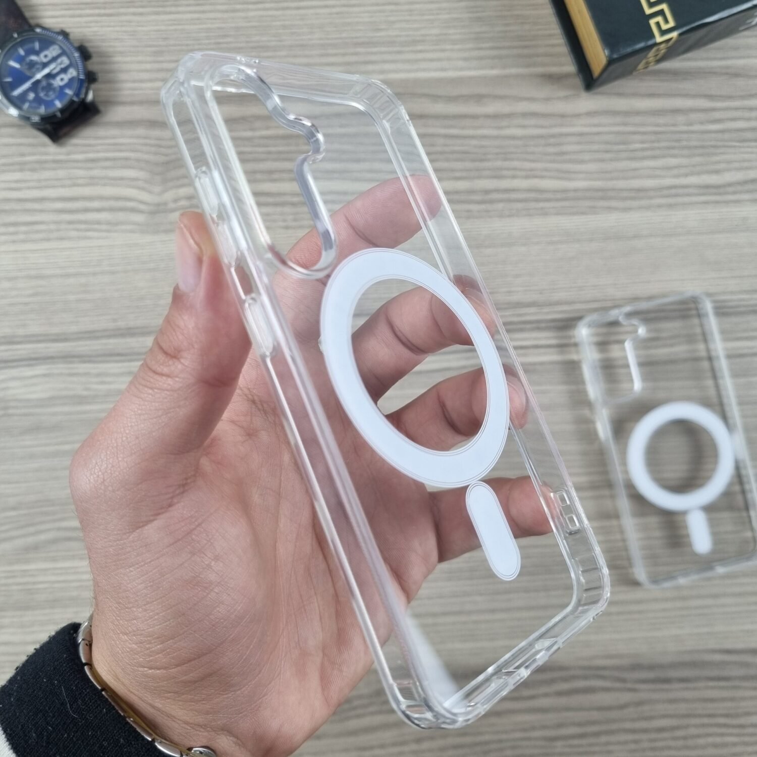 Galaxy A57 - Coque Transparente Magsafe