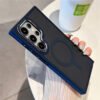 Galaxy S23 Ultra - Coque Haut de gamme Magsafe dos Mat Fumé