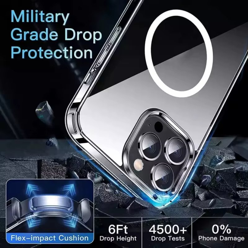 IPhone 12 / 12 Pro  - Coque Magsafe Transparente