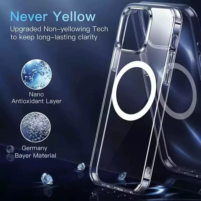 IPhone 12 / 12 Pro  - Coque Magsafe Transparente
