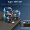 IPhone 16 Pro Max  - Lentilles Protection d'Objectif Caméra