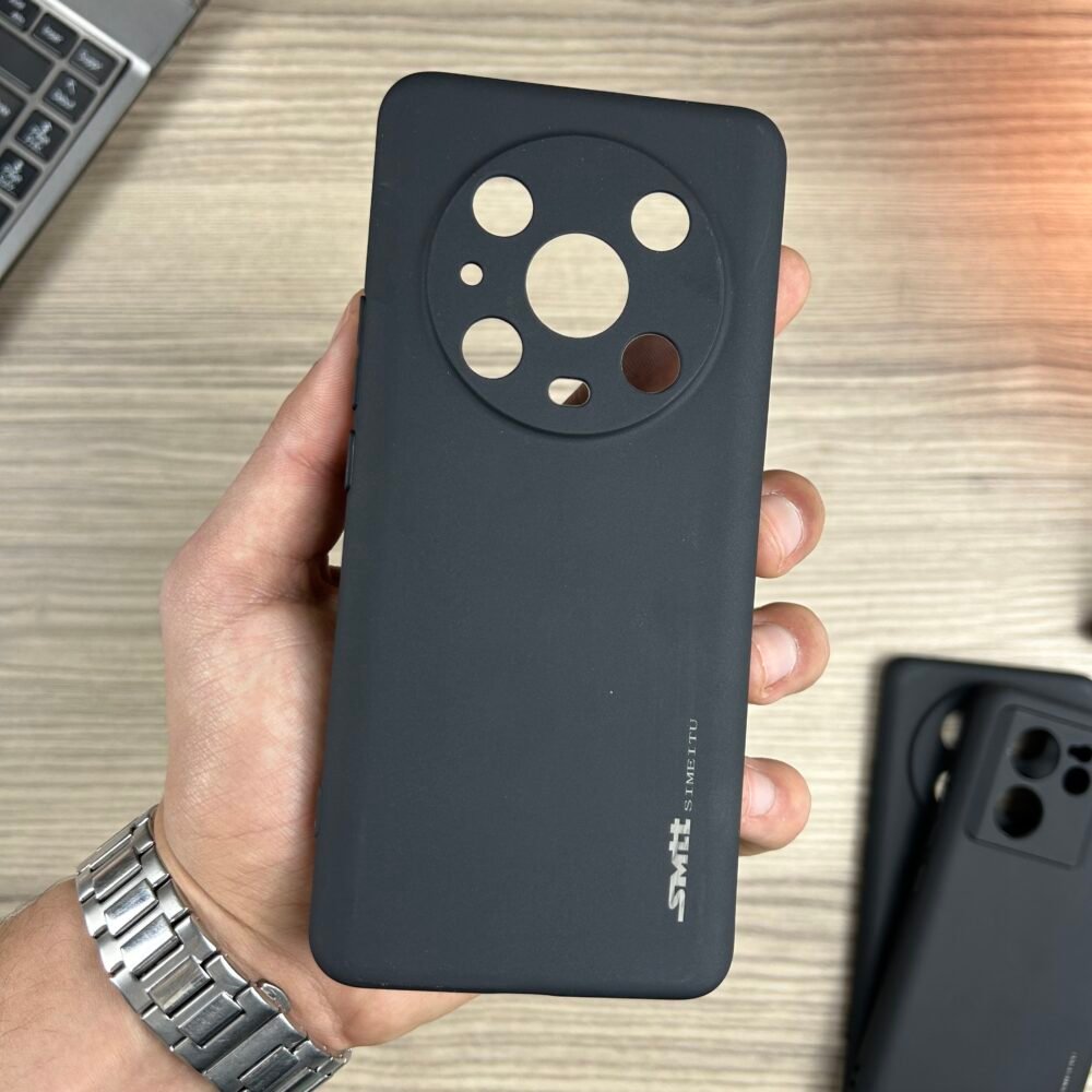 Honor Magic 4 Pro - Coque en Silicone Noir Originale SIMEITU