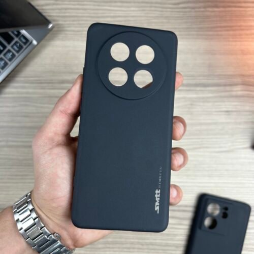 Oppo A2 Pro- Coque en Silicone Noir Originale SIMEITU