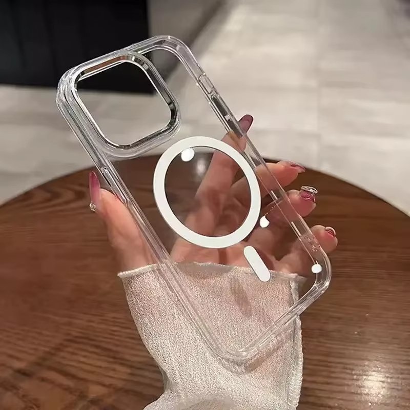 e71b2005-d1e7-42ae-8937-5fcc95afa793 IPhone 12 / 12 Pro - Coque Magsafe Transparente