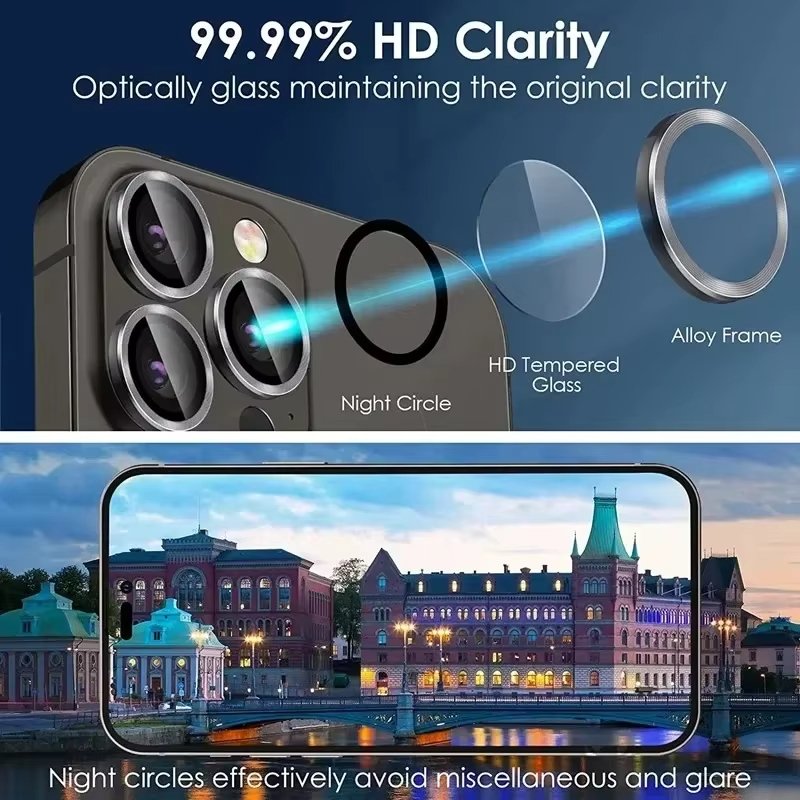 IPhone 15 Pro Max/ IPhone 15 Pro  - Lentilles Protection d'Objectif Caméra