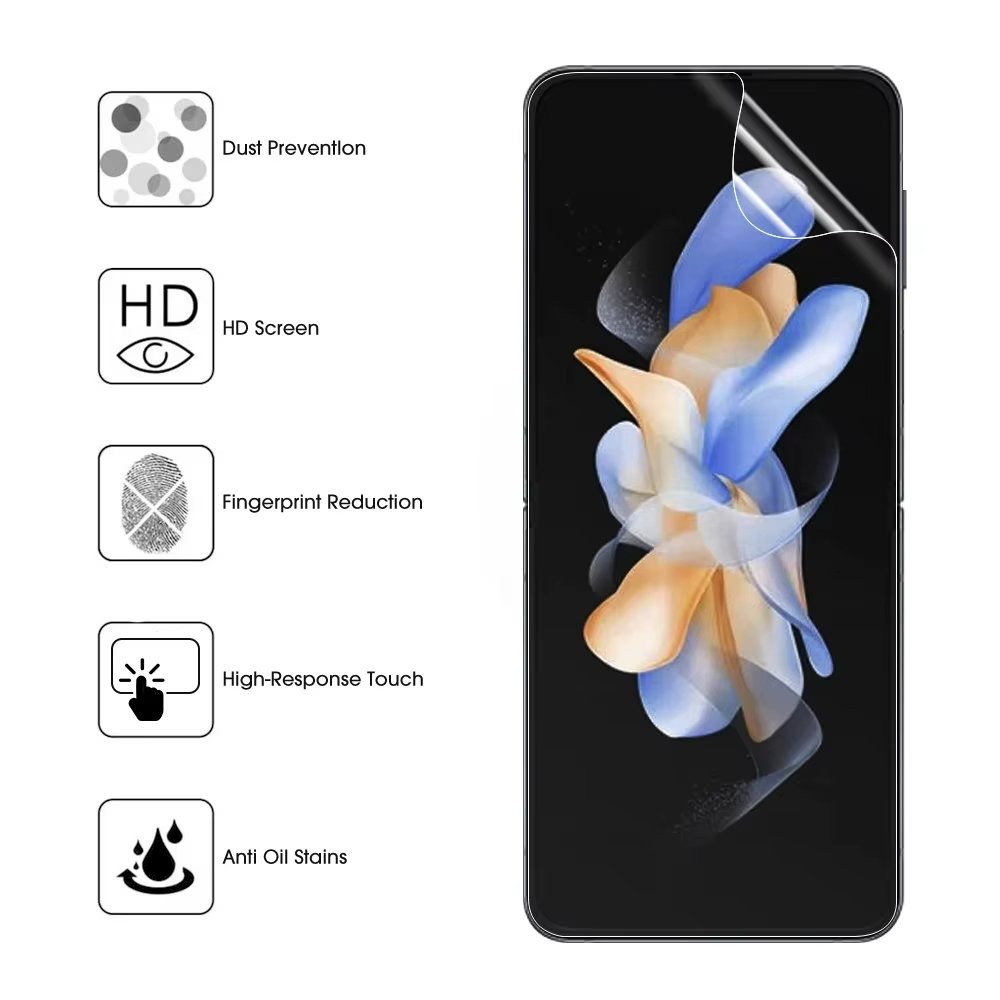 Galaxy Z Flip 5 -  Hydrogel HD Soft TPU Film Incassable Haute Qualité URR