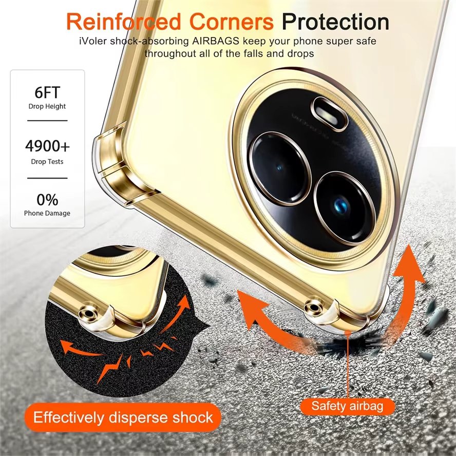 Realme 11 5G - Coque Transparente SIMEITU