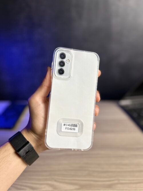 Galaxy F13/M13 - Coque Transparente en TPU Avec Protection de Caméra