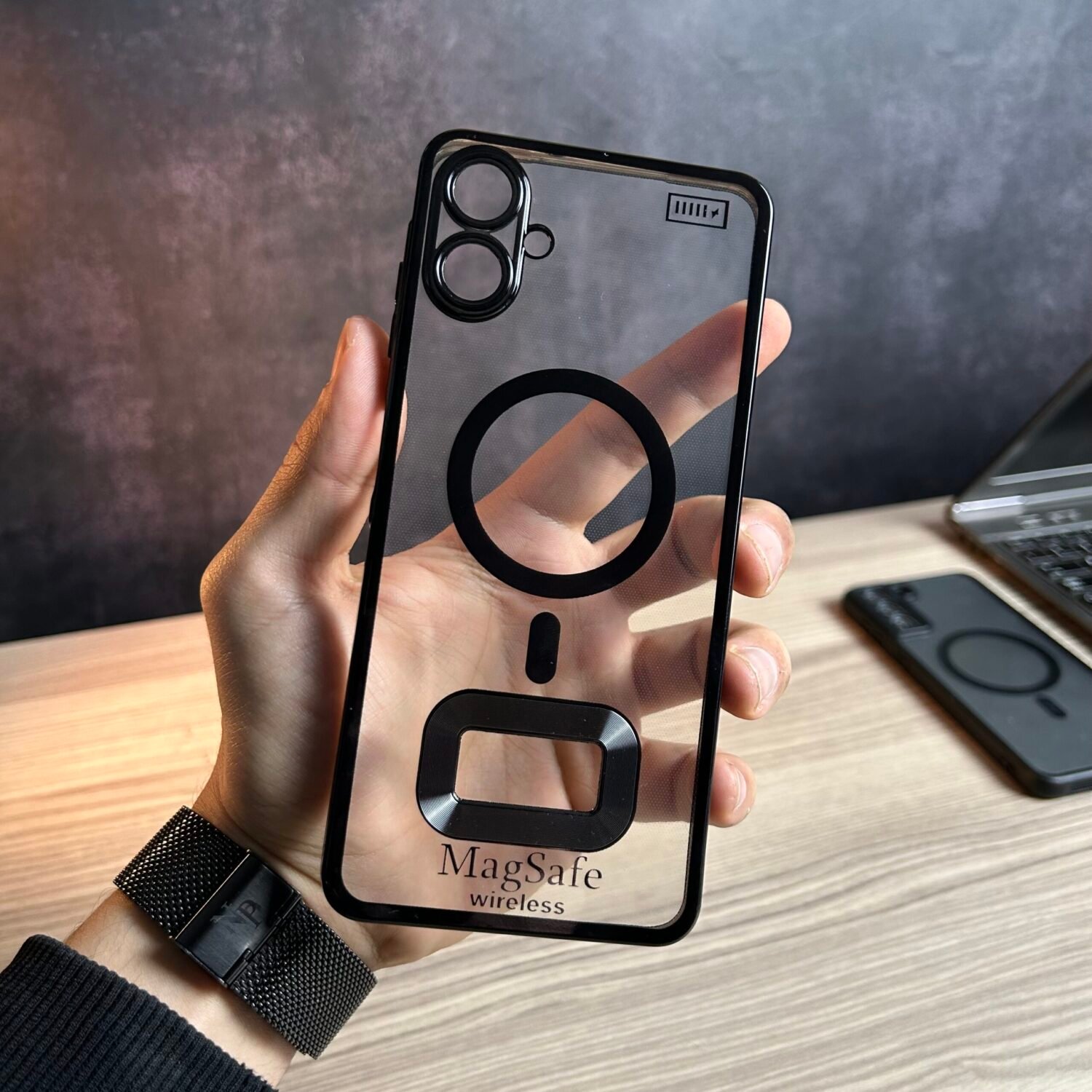 Galaxy  A06 - Coque Transparente finition Plaquée