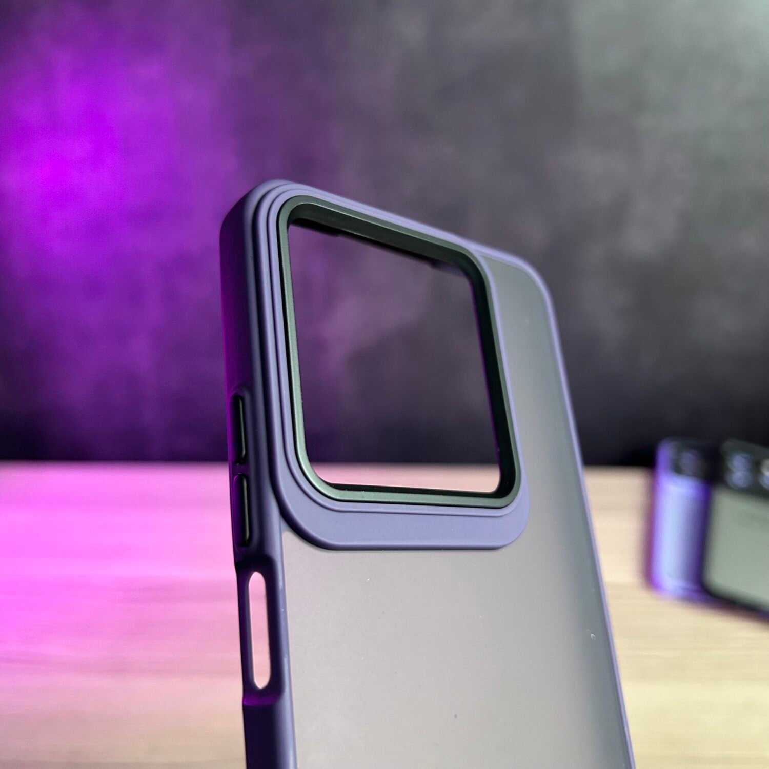 Infinix Hot 40 / Hot 40 Pro - Coque Transparente en Silicone Fumé Avec Bordure Mat
