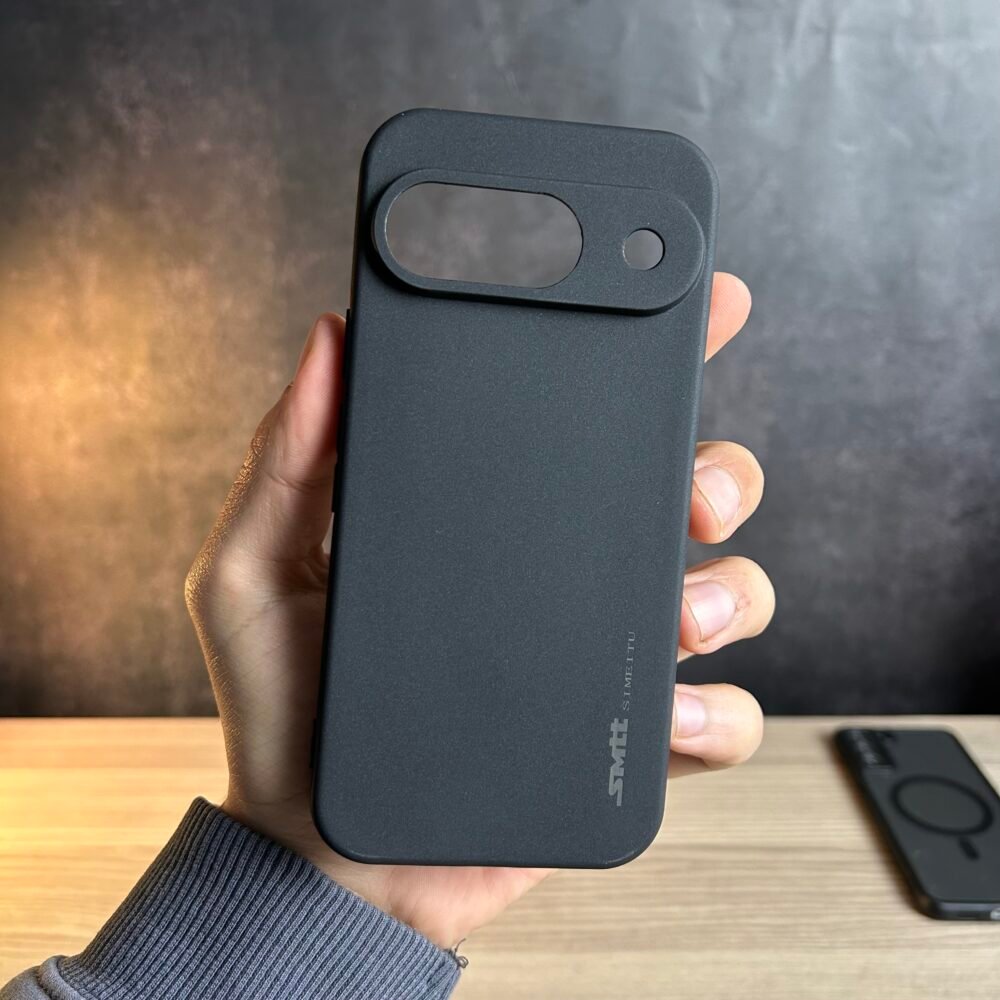 Pixel 9 - Coque en Silicone Noir Originale SIMEITU