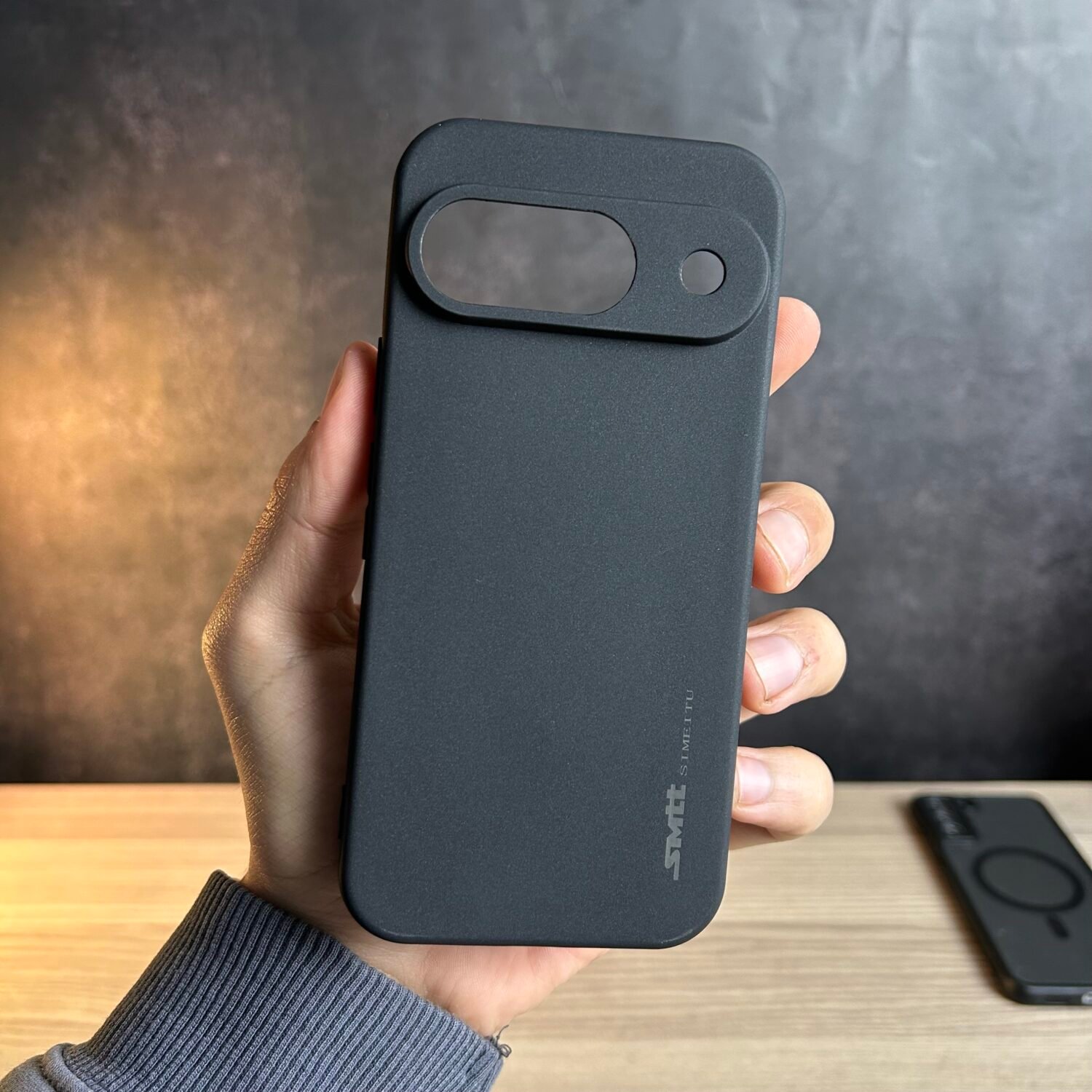 Pixel 9 - Coque en Silicone Noir Originale SIMEITU
