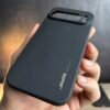 Pixel 9 Pro - Coque en Silicone Noir Originale SIMEITU