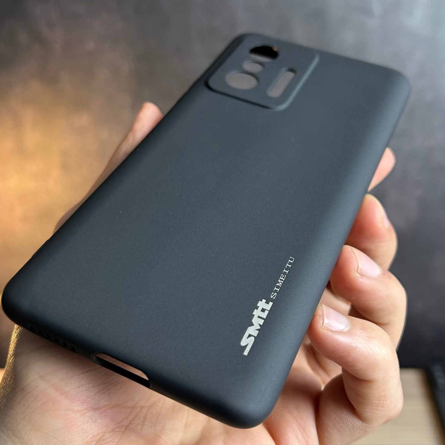 Xiaomi 11T/ 11T  Pro - Coque en Silicone Noir Originale SIMEITU