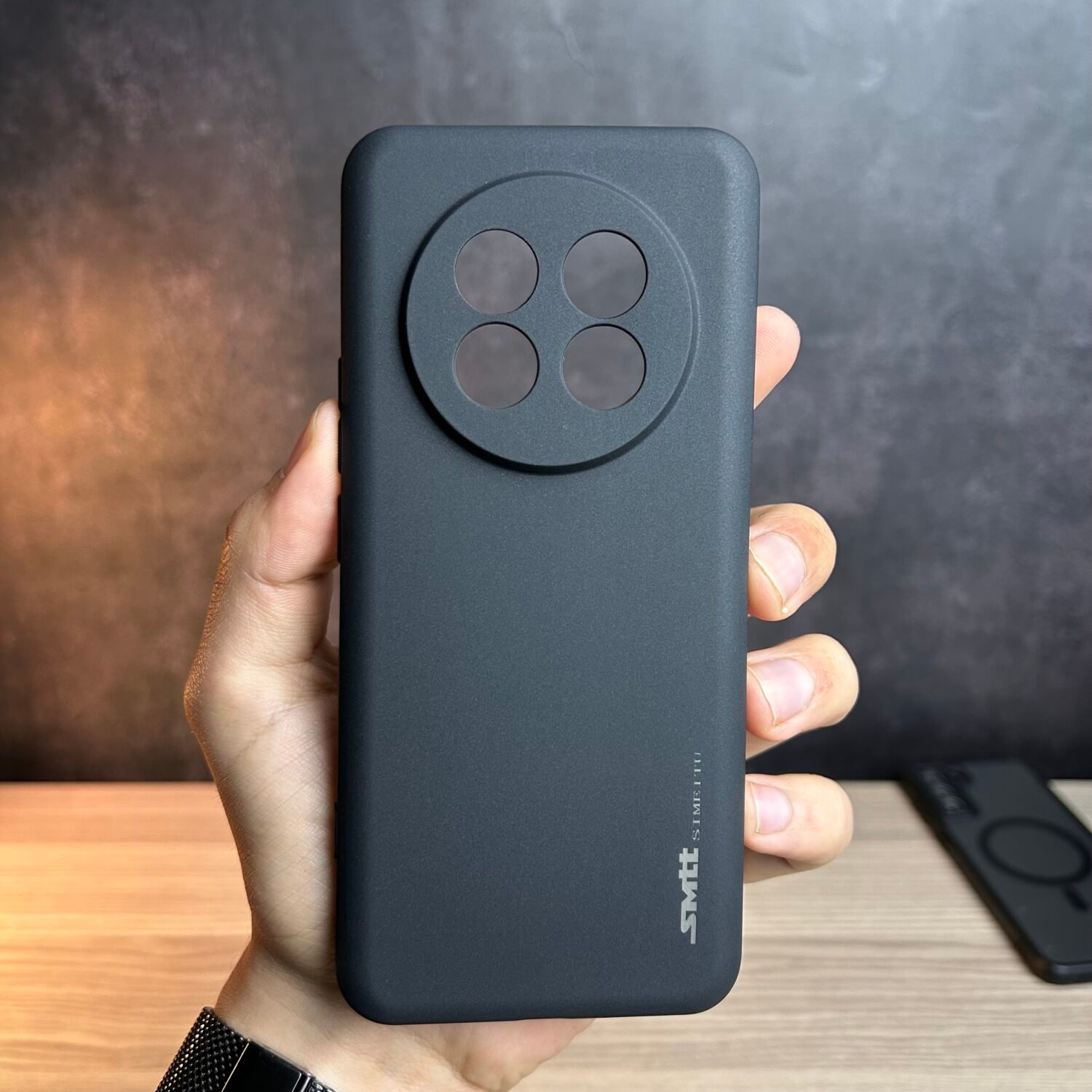 Realme 13 Pro Plus - Coque en Silicone Noir Originale SIMEITU