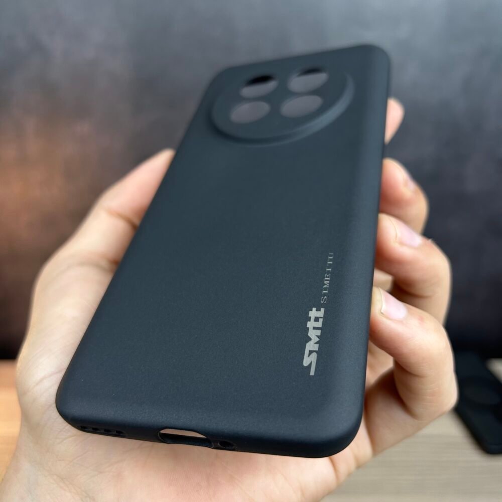 Realme 13 Pro Plus - Coque en Silicone Noir Originale SIMEITU
