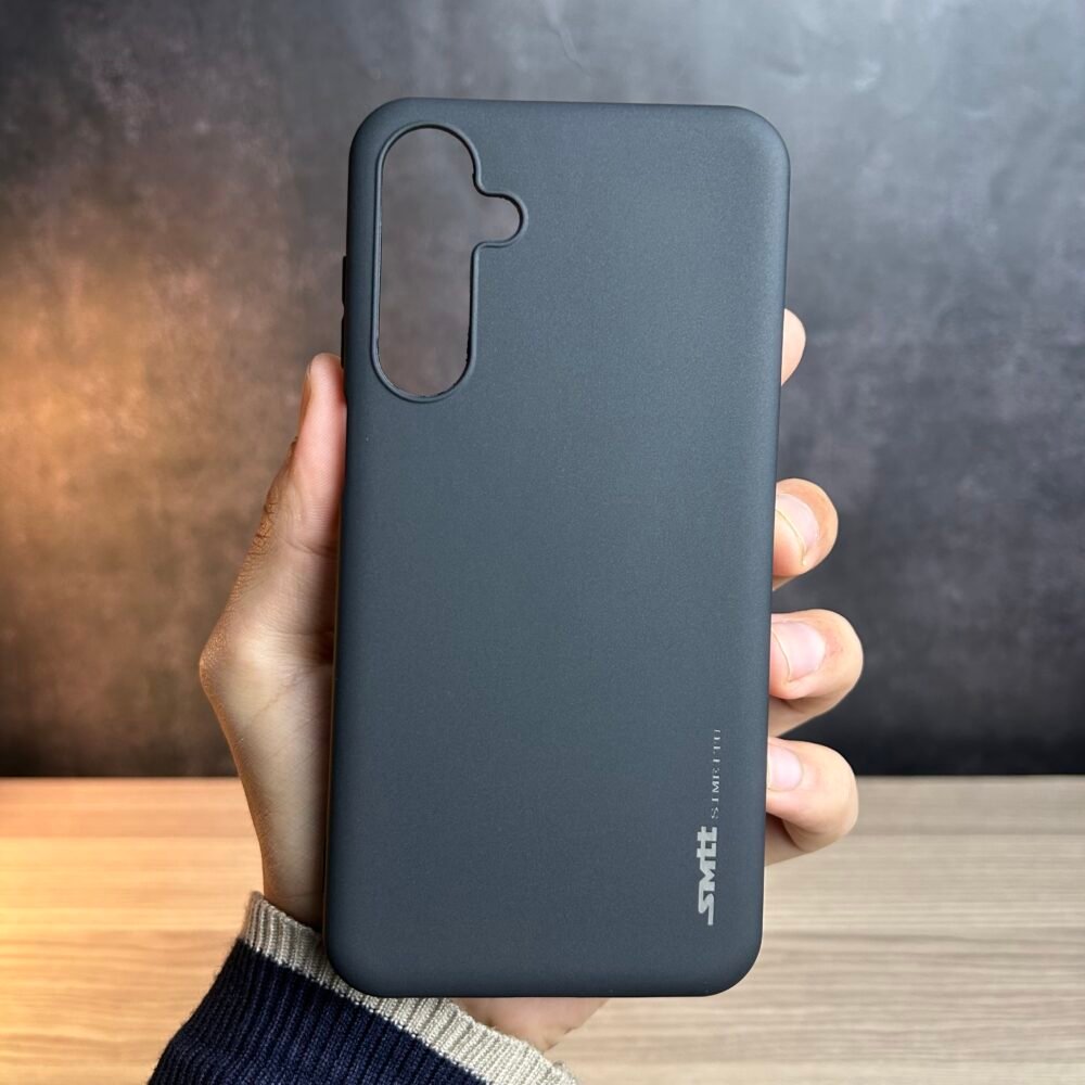 Galaxy A35 - Coque en Silicone Noir Originale SIMEITU V2