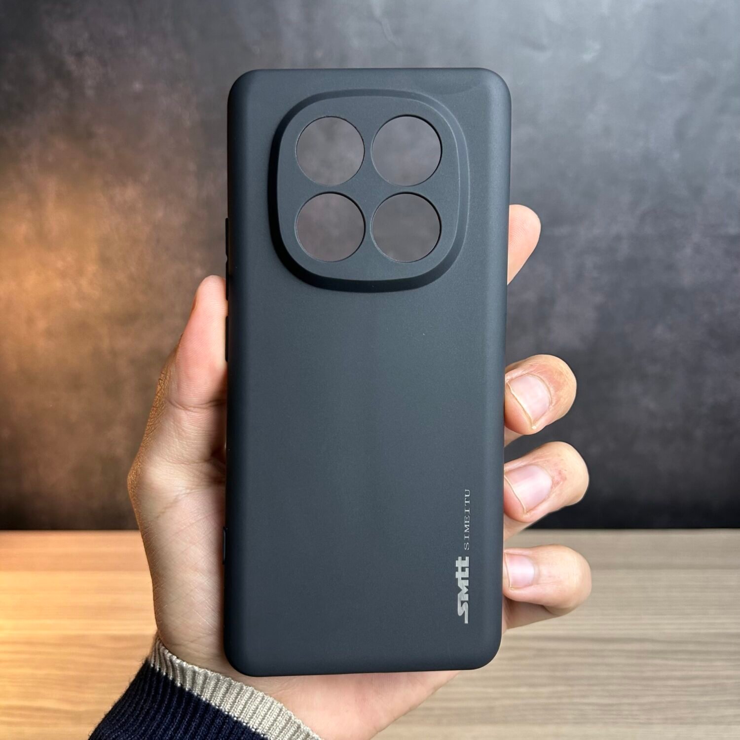 Poco X7 - Coque en Silicone Noir Originale SIMEITU
