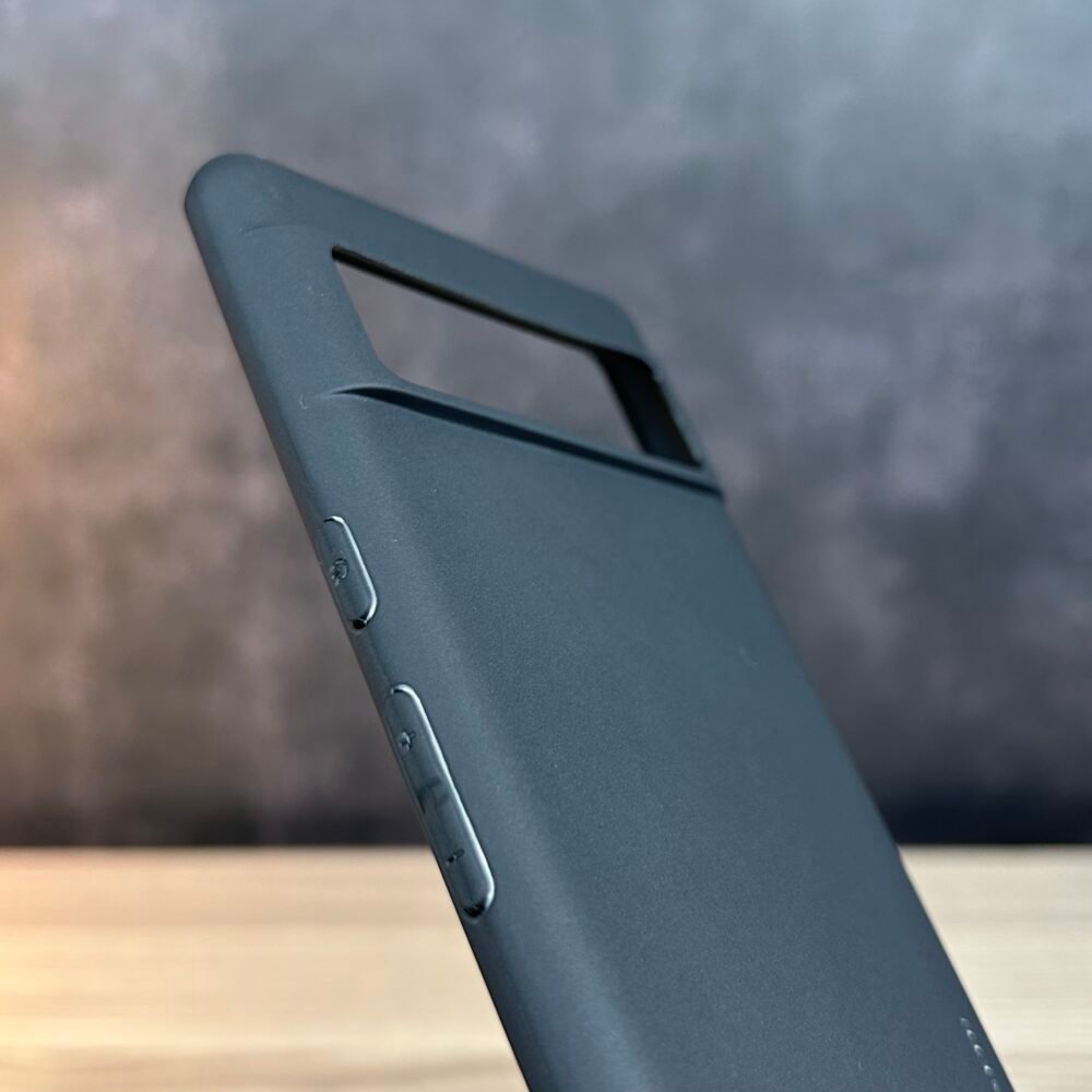 Pixel 6 - Coque en Silicone Noir Originale SIMEITU