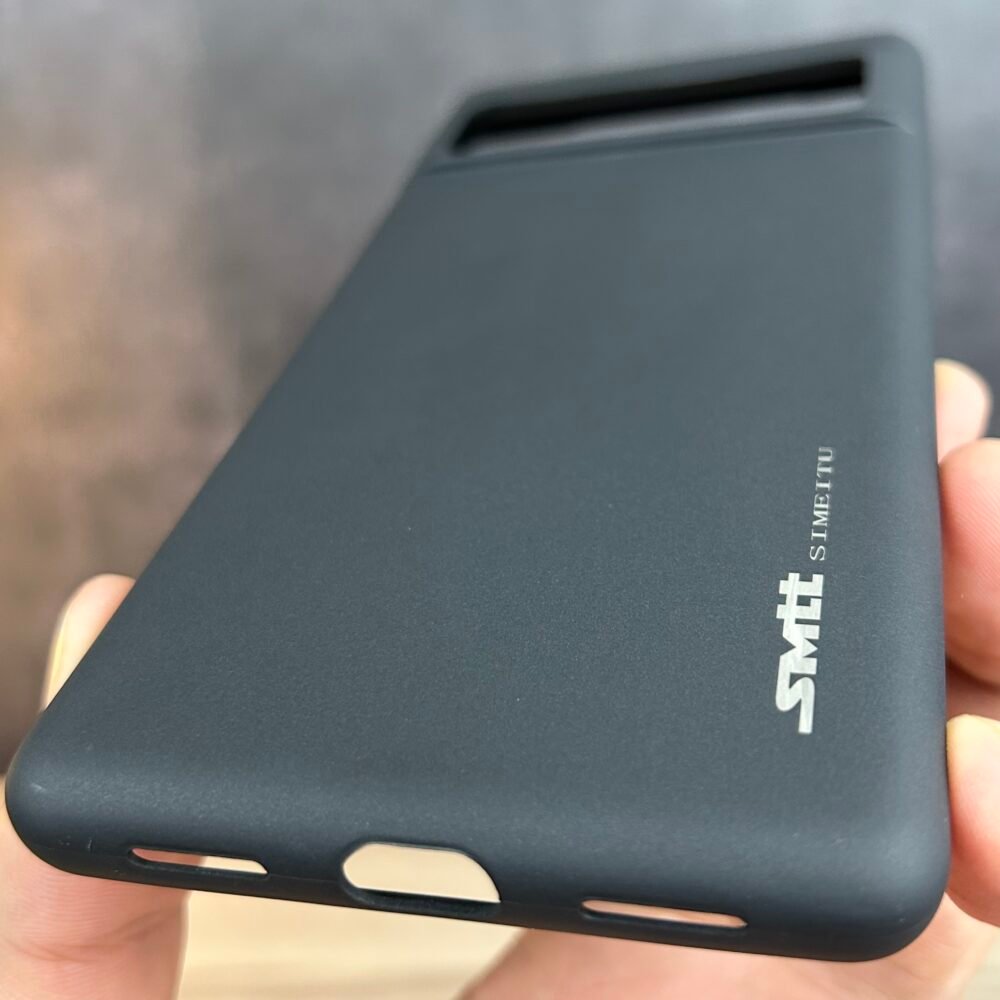 Pixel 7 Pro - Coque en Silicone Noir Originale SIMEITU