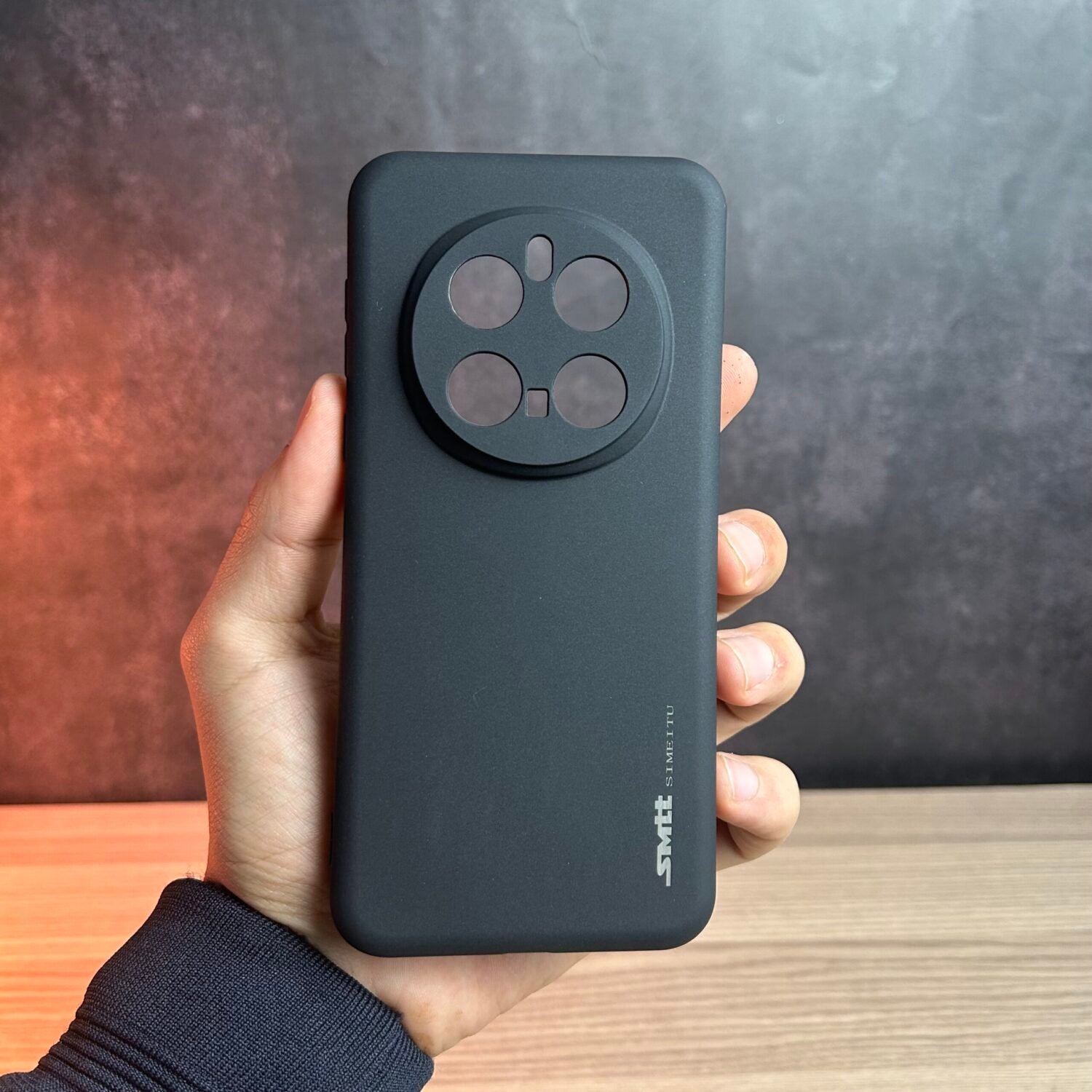 Honor Magic 7 Pro - Coque en Silicone Noir Originale SIMEITU
