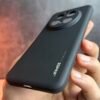 Honor Magic 7 Pro - Coque en Silicone Noir Originale SIMEITU