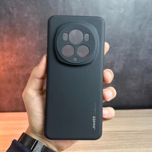 Honor Magic 6 Pro - Coque en Silicone Noir Originale SIMEITU