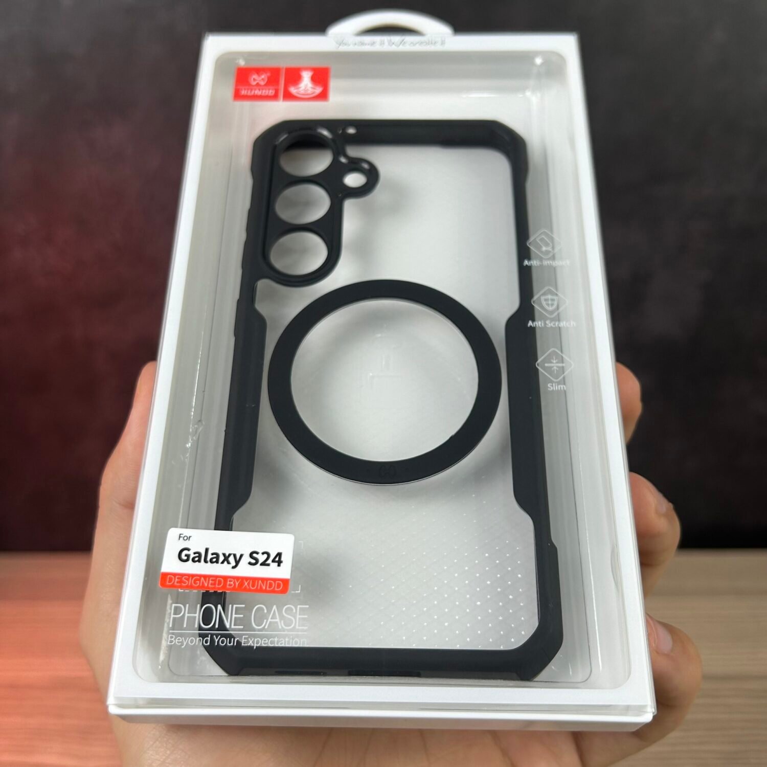 Photo 17-02-2025 6 55 37 AM Galaxy S24/ S25 - Coque Magnétique Xundd Original