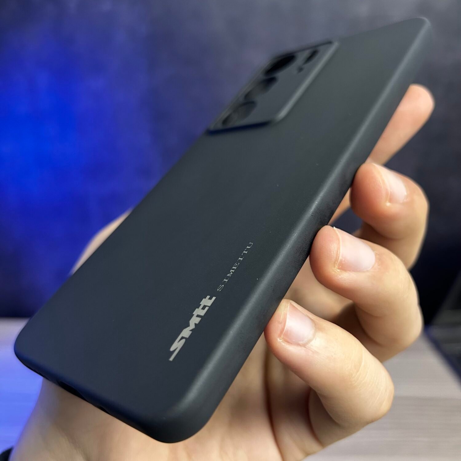 Realme C75 4G - Coque en Silicone Noir Originale SIMEITU