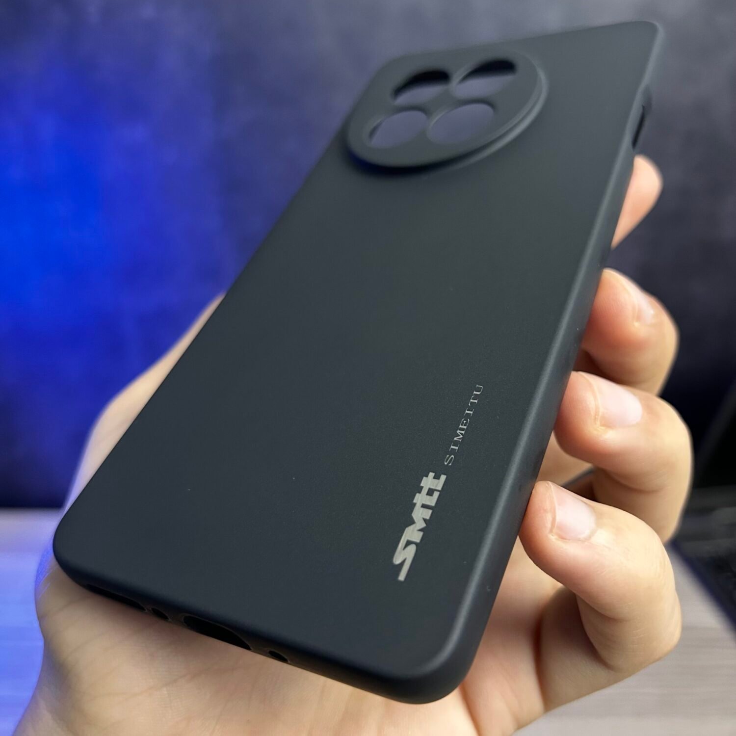 OnePlus Ace 5 Pro - Coque en Silicone Noir Originale SIMEITU
