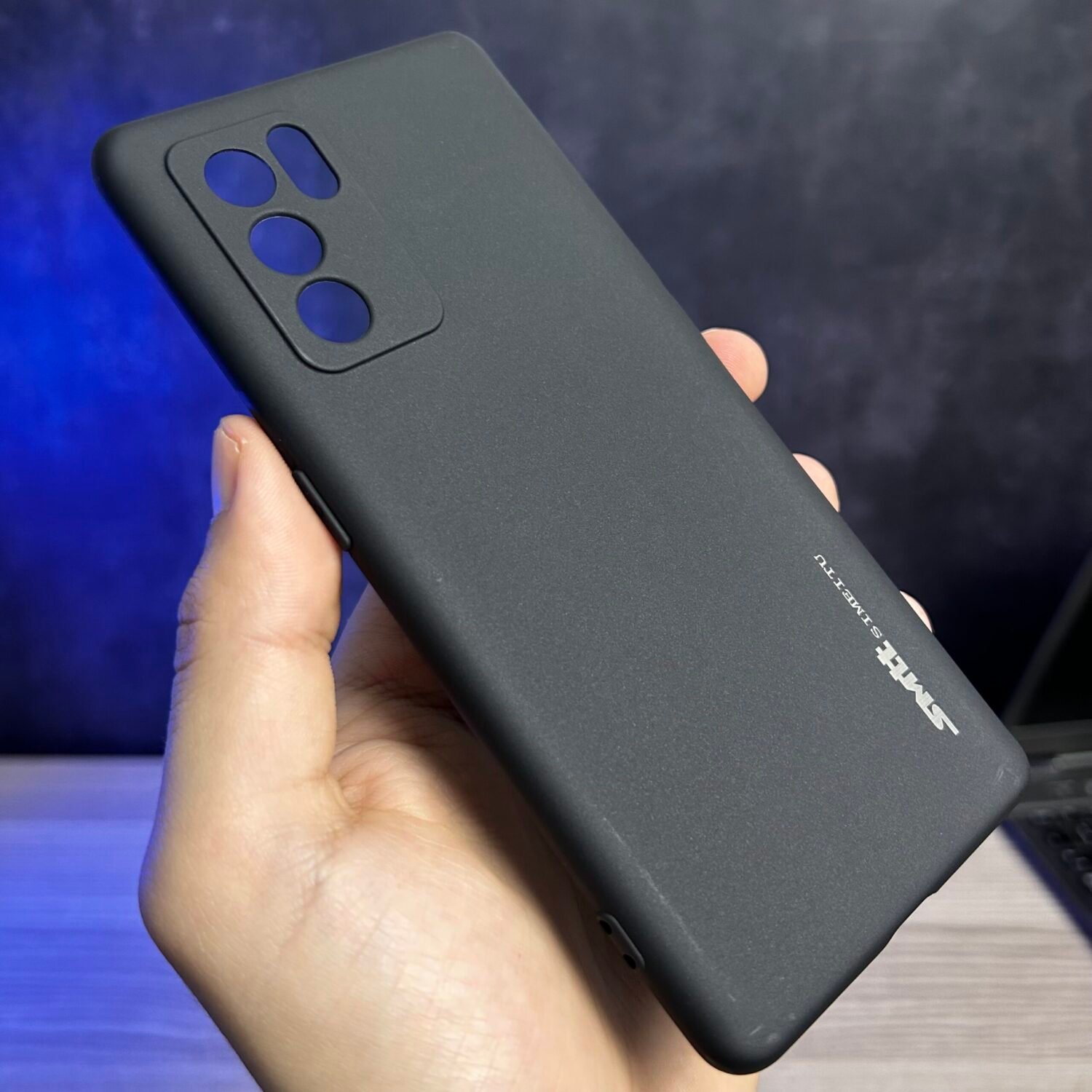 Photo 24-02-2025 3 06 10 AM Oppo Reno 6 5G - Coque en Silicone Noir Originale SIMEITU