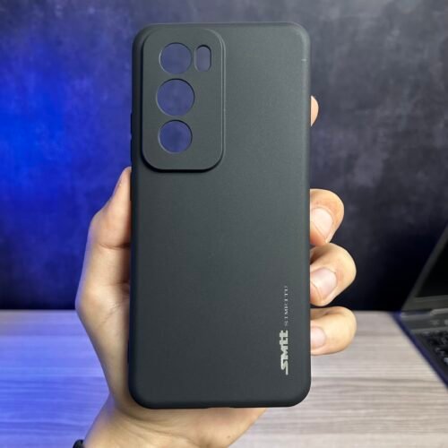 Reno 12 Pro 5G - Coque en Silicone Noir Originale SIMEITU