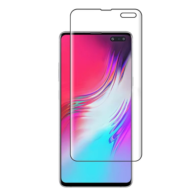 Galaxy S10 5G - Protection d'écran En Verre Incurvé ( Glass )