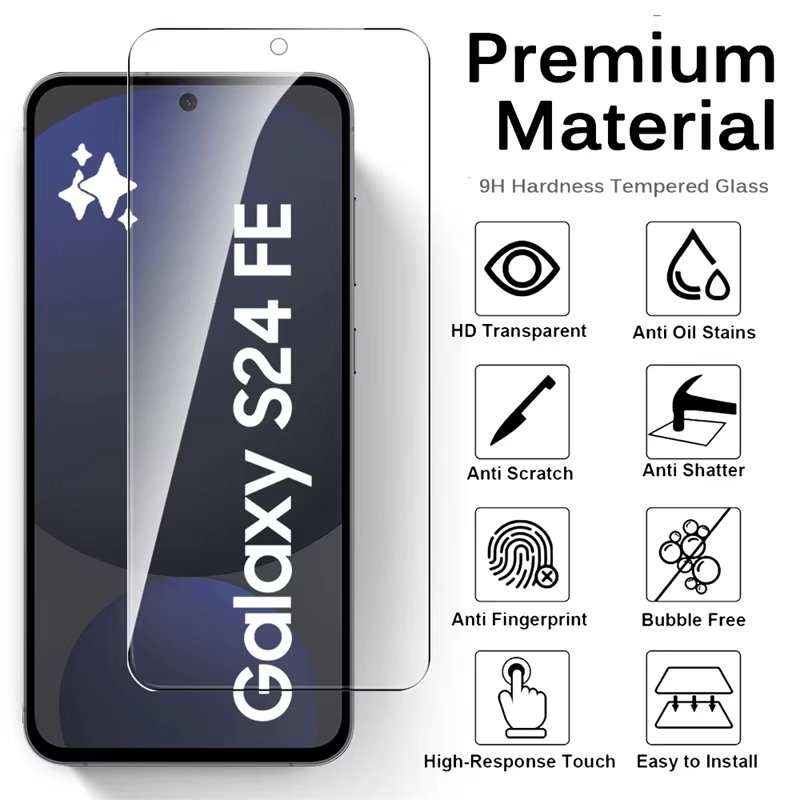 Galaxy S24 Fe - Protection d'écran En Verre Incurvé ( Glass )