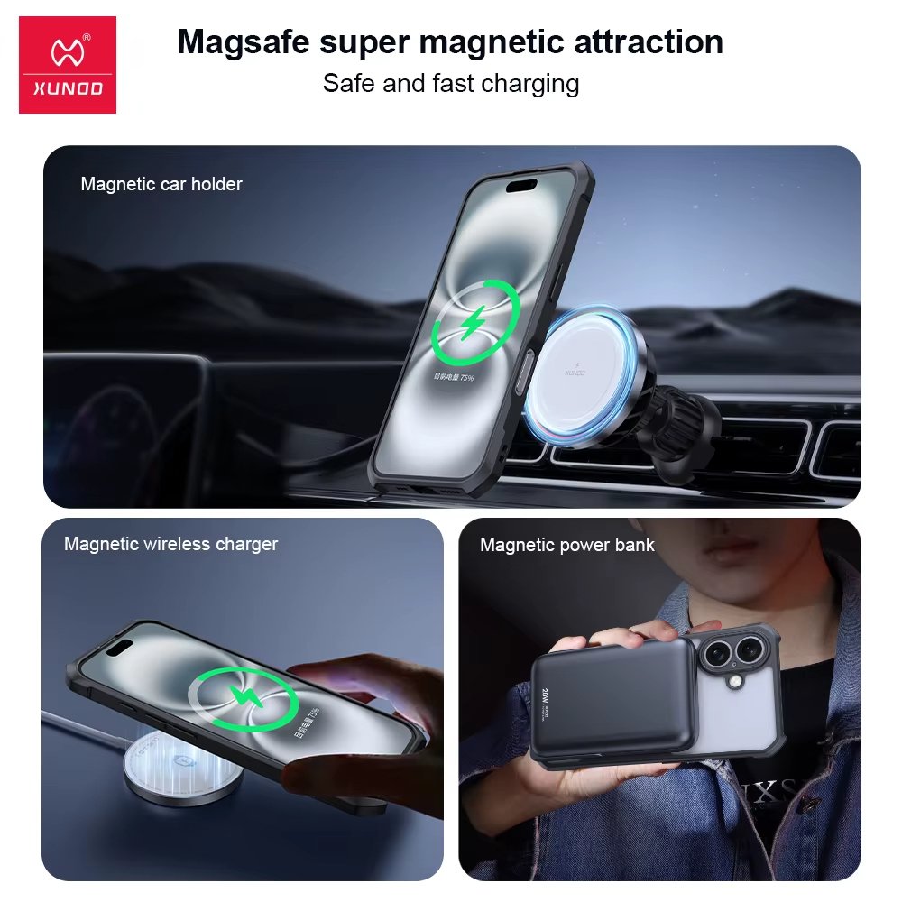 Iphone 16 Plus  - Coque Magnétique Xundd Original