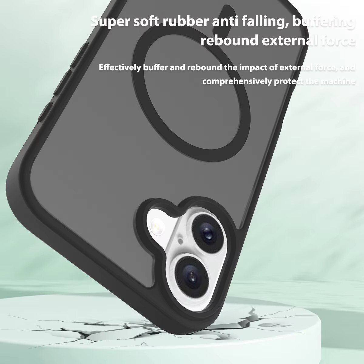 IPhone 16 - Coque Fumée Magsafe  SIMEITU