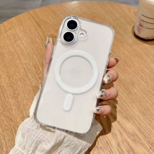 IPhone 16 - Coque Magsafe Transparente
