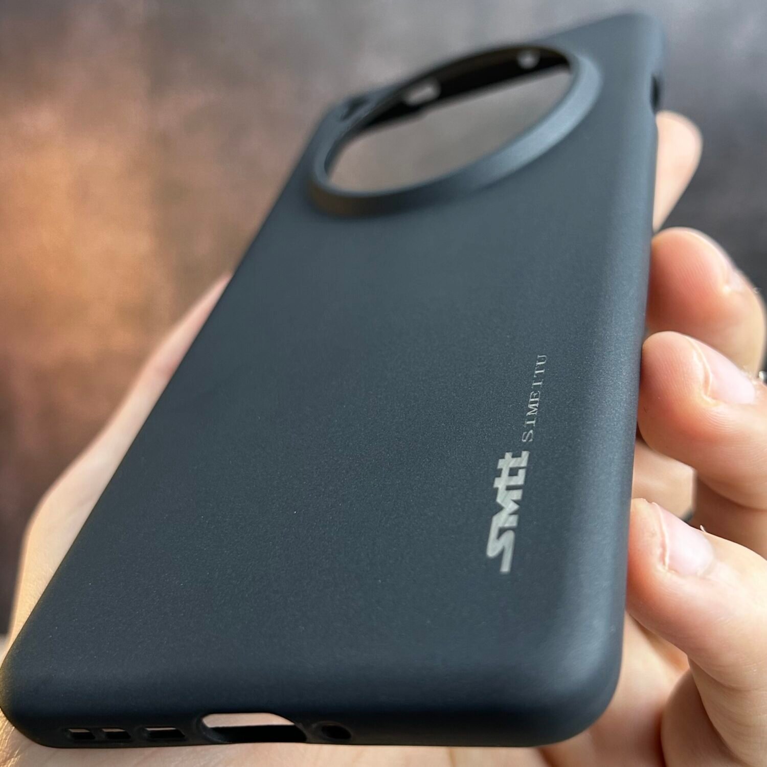 Oppo Find X8 Pro - Coque en Silicone Noir Originale SIMEITU